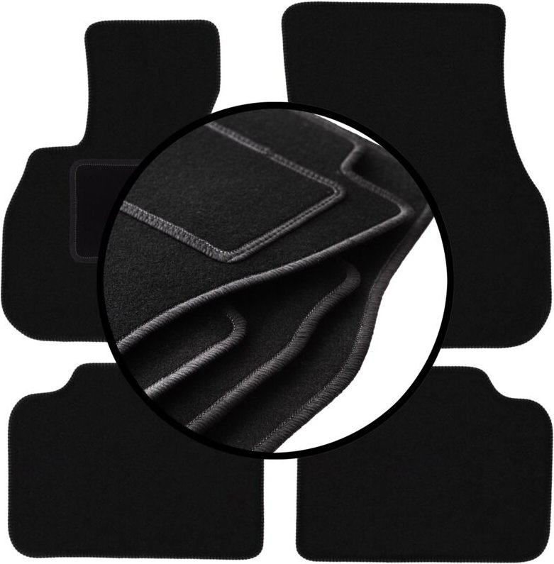 Komplettset Veloursmatten für: Mini Countryman F60 Crossover (2017-)