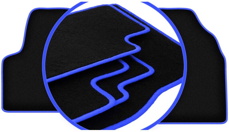 CARLUX-BLUE Autofußmatten für: Fiat Scudo I Kastenwagen (1994-2006)