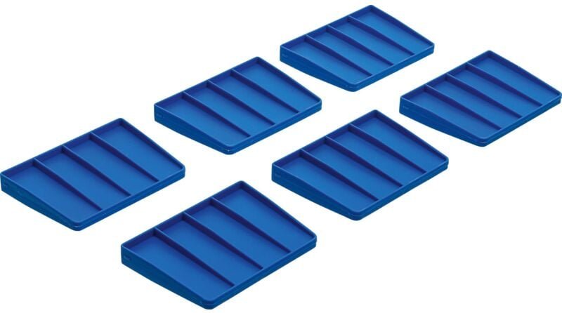 Trennstege für Werkzeug-Tragekasten Kunststoff 6-tlg.