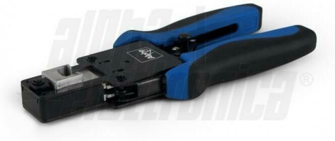 Alpha Elettronica - Crimpzange fÜr rj45 steckverbinder 98-155 durchfÜhrungstechnik
