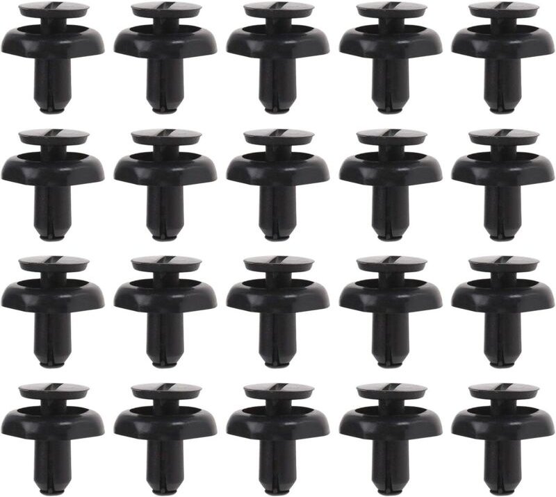 CCYKXA 50 Stück Halteklammern für Automotorkühler 5325920030 Kompatibel mit Avensis Kunststoffnieten Autoverkleidungskla...