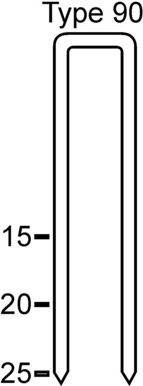 Schneider Druckluft - Heftklammer kl 90/25 CNKH/2000 DGKC420027