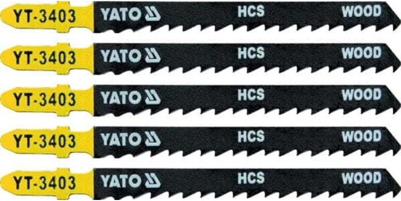 Thumbnail - YATO STICHSÄGEBLÄTTER 5-tlg. HOLZ TYP T 3403