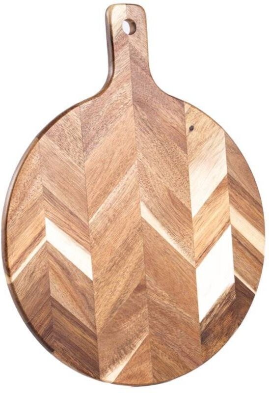 Brett NEVADO rund Fischgrät 41x32 cm 718274