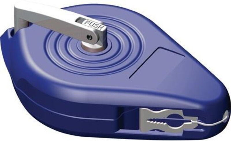 Schlagschnurautomat Schnurlänge 30 m Magnesium-Druckguss