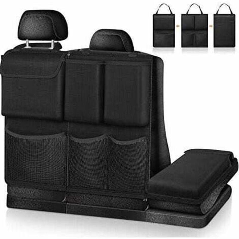 Thumbnail - LaBlanc – Kofferraum-Organizer (schwarz) – abnehmbare Auto-Aufbewahrungstasche, Mehrzweck-Autositz-Organizer-Tasche für ...