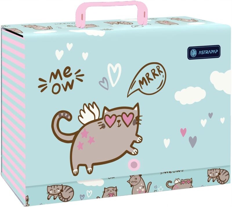 ASTRAPAP MEOW XL 9cm 5258 Aktentasche mit Griff