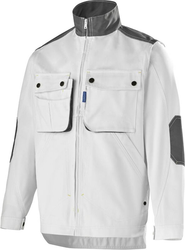 Jacke mit abnehmbaren Ärmeln Craft Paint Weiß/Grau Convoy 3XL