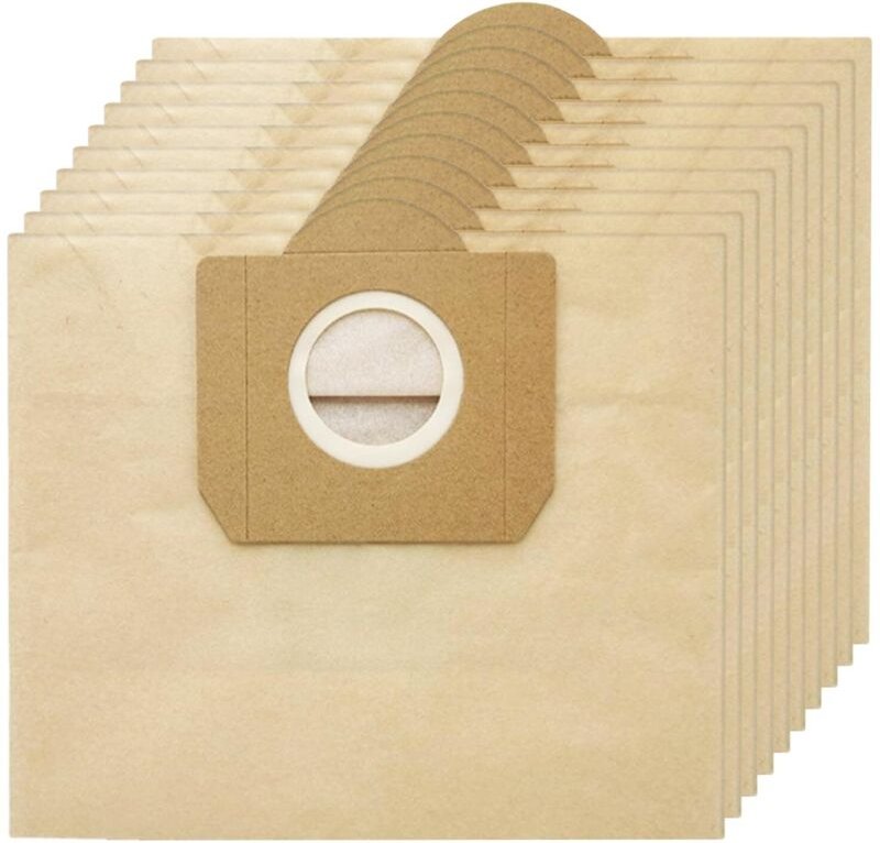 10 Stück Staubsaugerbeutel Staubbeutel Papierfilterbeutel Staubsaugerbeutel Zubehör Kompatibel für WD3 Serie A2204/A2656...