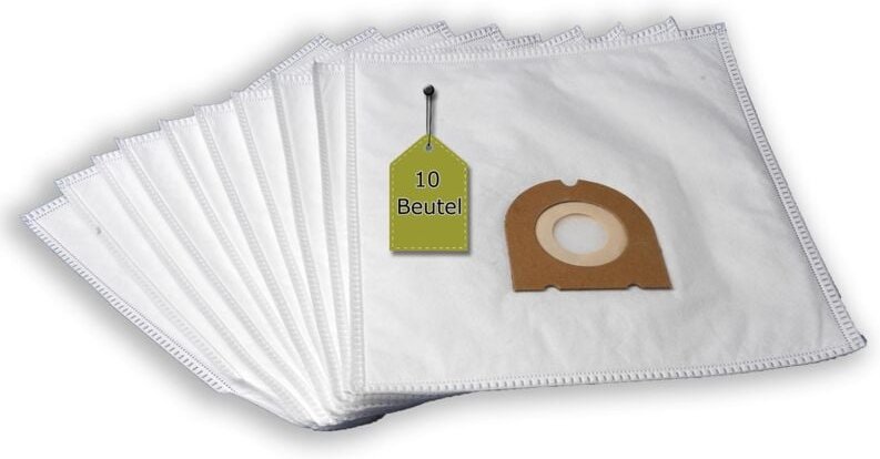 10 Staubsaugerbeutel passend für bob home Turboclean + 2 Mikro- & 2 Motor-Filter