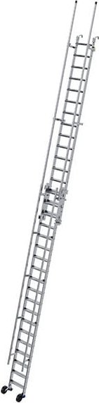 Matisère - Teleskopleiter 18 bis 27 Stufen - Max. Zugangshöhe 7.00m - MAD7-BUN