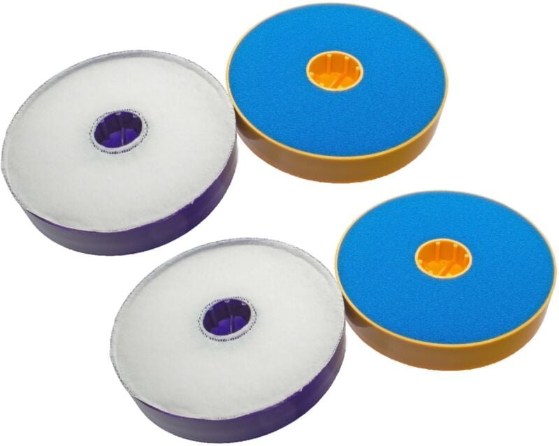 2x Vormotor-Filter, 2x HEPA-Nachmotor-Filter Ersatz für Dyson 905401-01, 900228-01 für Staubsauger - Vhbw