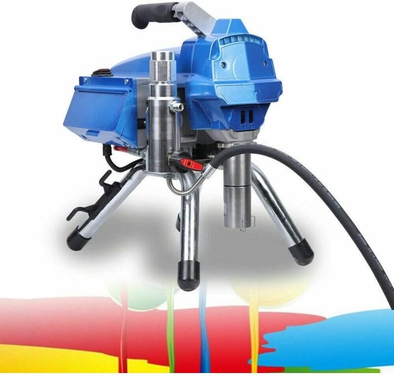 1200W Hochdruck-Farbspritzgerät Druckregler Airless-Spritzgerät WallPaint Airless-Wandfarbenspray 3,5 L/MIN Sprühgerät...