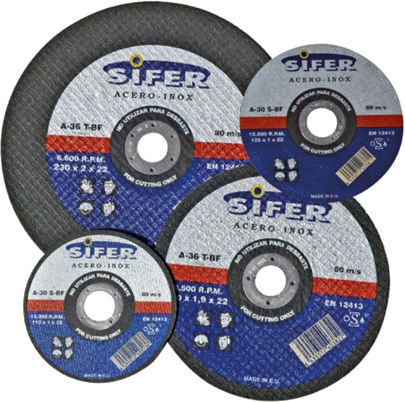 230x2x22 R159 Edelstahl-Trennscheibe - Sifer