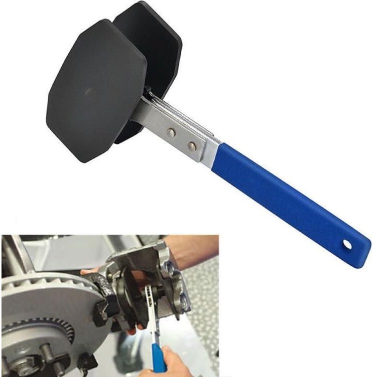 Crimpwerkzeug für Bremssättel, 360-Grad-Bremswerkzeug mit Ratschenfunktion, Schraubenschlüssel-Expander, Auto-Radkolbens...