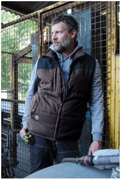 Weste Bosseur Berni - Ebenholz/Schwarz - 2XL - 11905-023