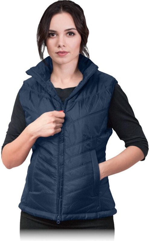 Isolierende Damenweste in Blau L