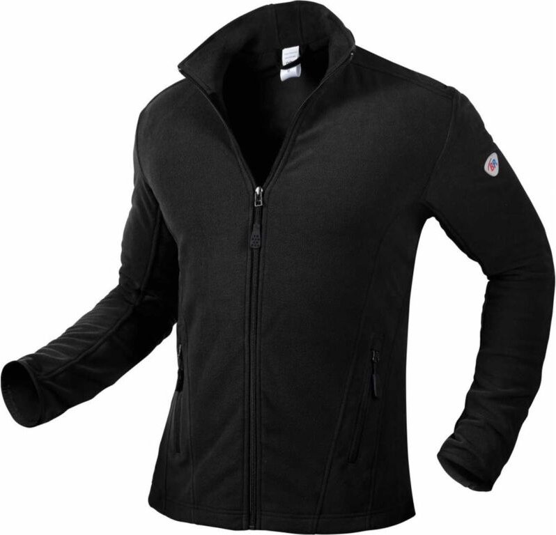 Thumbnail - Fleecejacke Herren 1694, schwarz,Gr.M