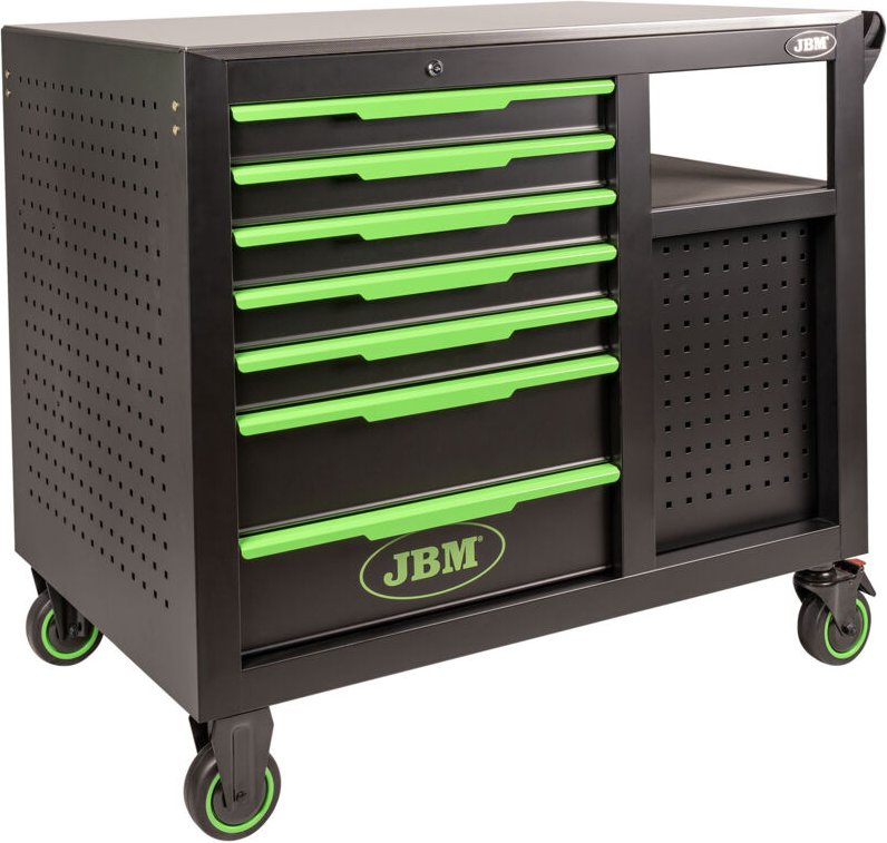 JBM54509 Werkzeugwagen mit 7 Frontschubladen und 4 Seitenschubladen