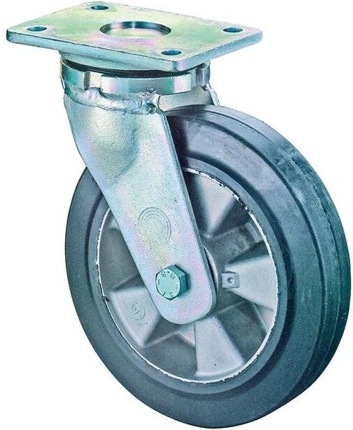 Bs rollen Lenkrolle Elastic-Reifen RR100.B80.160