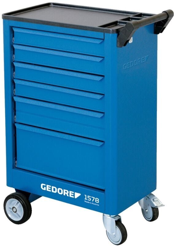 Werkzeugwagen mit 6 Schubladen Gedore