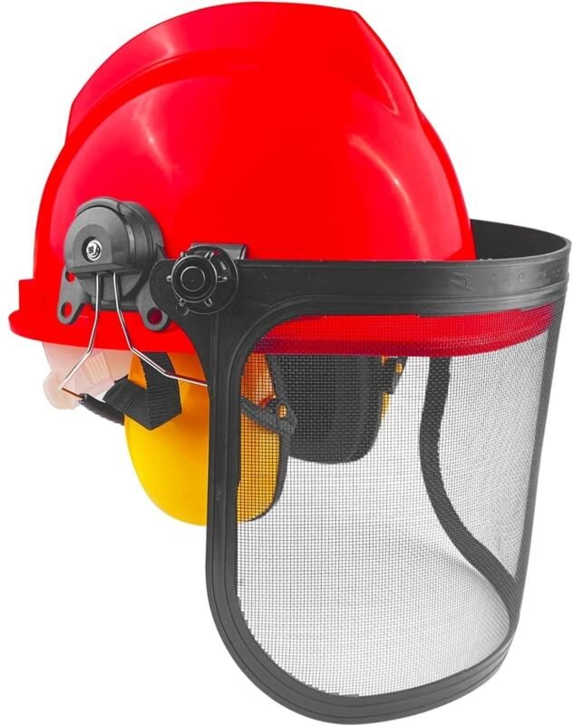 Varan Motors - tt-helmet-2025 Schutzhelm für Gartenarbeiten, Baumschnittarbeiten ... Schutzhelm, Schutzmaske