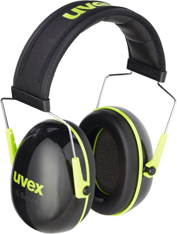 Uvex - Kapselgehörschutz K1 schwarz/grün