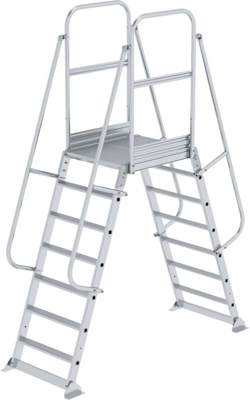 Thumbnail - Berbrückung beidseitig begehbar stationär 7 Stufen - 303407 - Günzburger Steigtechnik