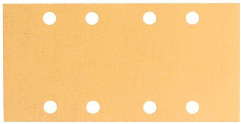 Schleifblatt C470, 93 x 186 mm, 240, 8 Löcher, Klett, 50er-Pack - Bosch