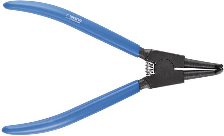 Gebogene Zange fur Aussensicherungsringe 10ÔÇô25 mm Fervi 0637