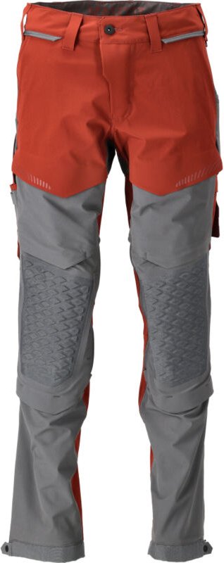 Hose mit Knietaschen 22279-605-2489 Gr. 90C56 herbstrot/anthrazitgrau - Mascot