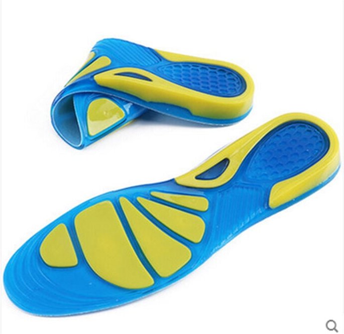 Fitags - Gel-Schuheinlagen, 2 Paar – ideal für Sport, Gehen, Laufen, Wandern (m, 39–42)