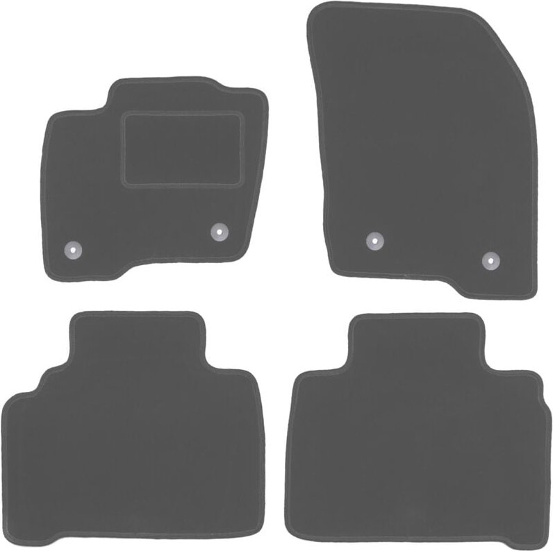 Graphit-Fußmatten für: Ford S-MAX MK2 Minivan (2015-)