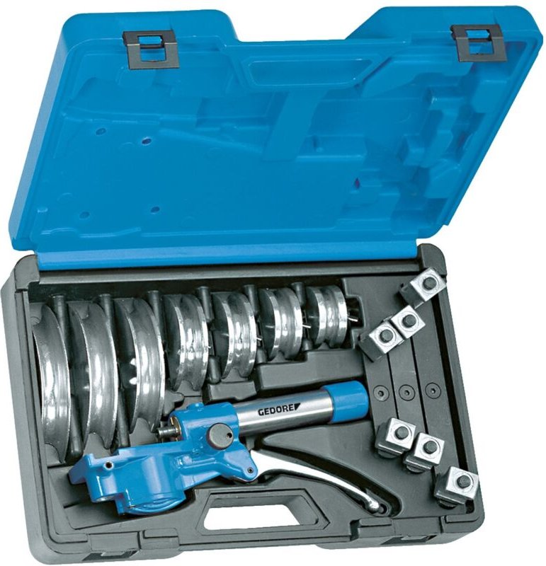 Handrohrbieger-Satz, hydraulisch, 8-tlg. - Gedore