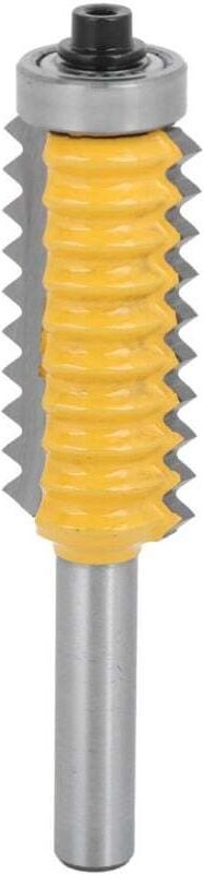 Fräser-Set, 8-Schaft-Holzfräser, Fräserschiene, umkehrbarer Gelenkfräser, Holzfräser mit Anti-Kickback-Design (Mehrfach-...