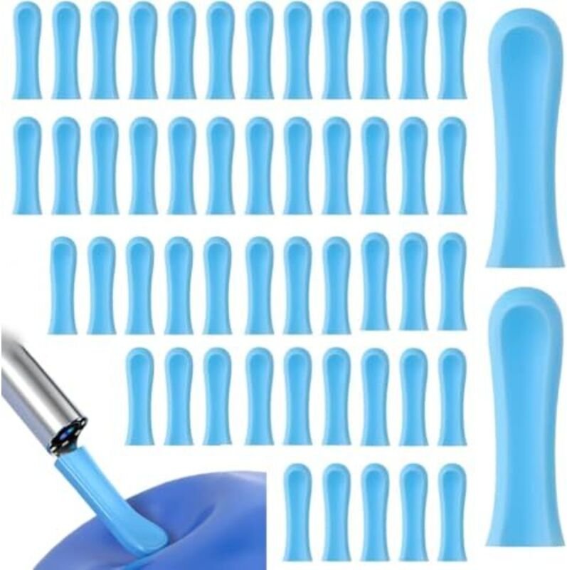 50 Stück Ersatz-Ohrreiniger-Spitzen, Silikon-Ohrlöffel, Ersatz-Silikon-Ohrlöffel, Ohrenschmalz-Entfernungs-Endoskop für ...