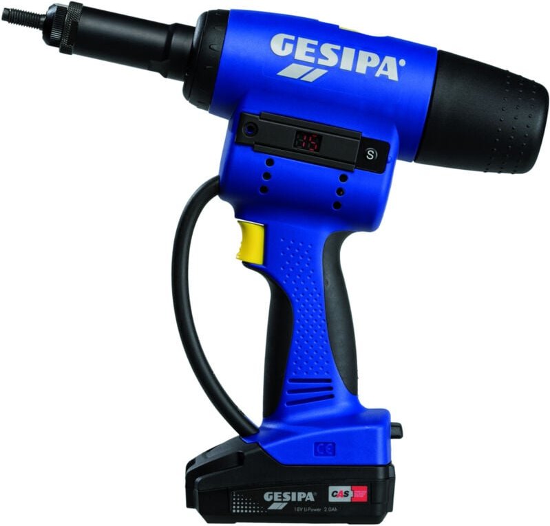 Gesipa FireBird Pro Gold Edition CAS mit 1 Li-Ion Akku 18V - 2,0 AH / L-BOXX