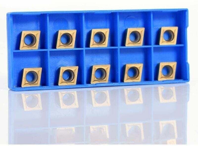 CCMT09t304 Hartmetalleinsatz 10 Stück Hartmetall-CNC-Fräser für Drehwerkzeug