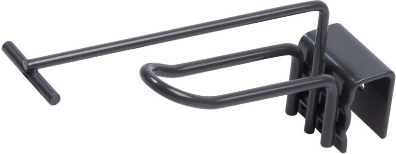 Aufsteck-Doppelhaken m. Etikettenträ. 4.8 x 100 mm