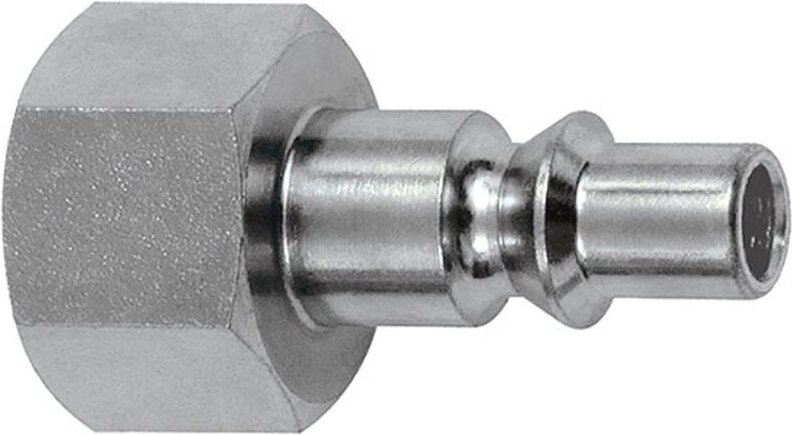 Nippel für Kuppl. nw 5,5, aro 210, Stahl gehärtet/verz., g 3/8 ig - Riegler