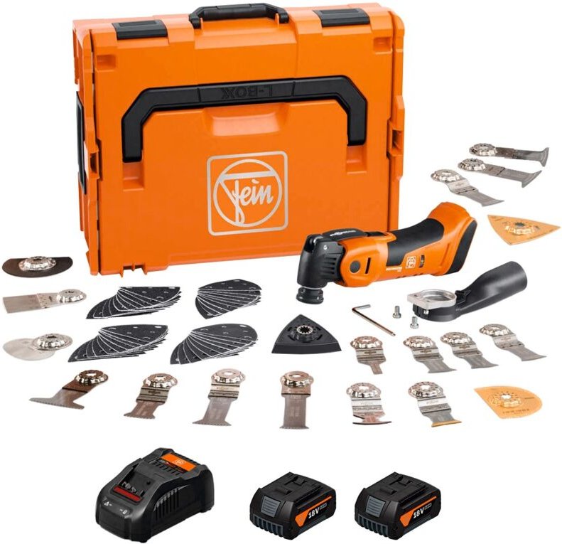 Fein - Multi-Cutter multimaster amm 700 max top as (2 x 5,0 Ah + GAL1880CV + L-Boxx 136)