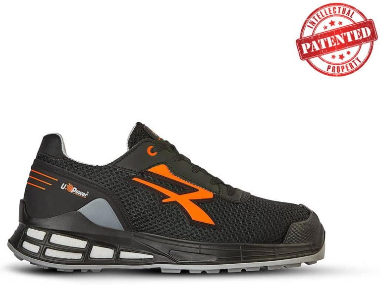 Thumbnail - Sicherheitsschuhe niedrig IRVIN S1P SRC ESD - Schwarz/Orange 41
