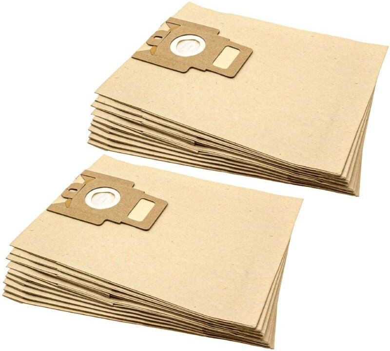 20x Staubsaugerbeutel kompatibel mit Miele Peppermint Performance 2100, 2300, 2500 Staubsauger - Papier, 28,5cm x 22cm, ...