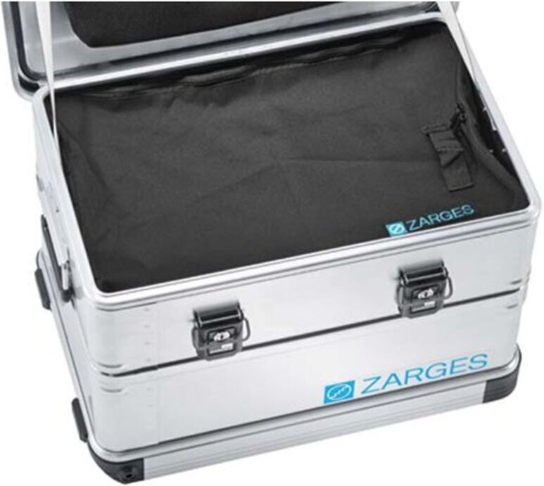 Innentasche mit Querteiler für Zarges Kisten: k 470