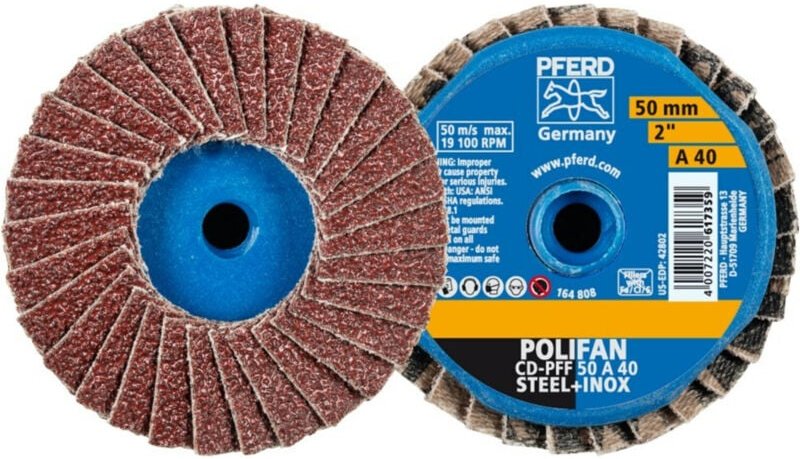 Combidisc Mini-Polifan Korund 50mm K40 Pferd