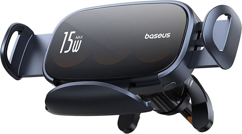 Thumbnail - Kühlergrillhalterung mit induktivem Dreifach-Ladegerät - Schwarz