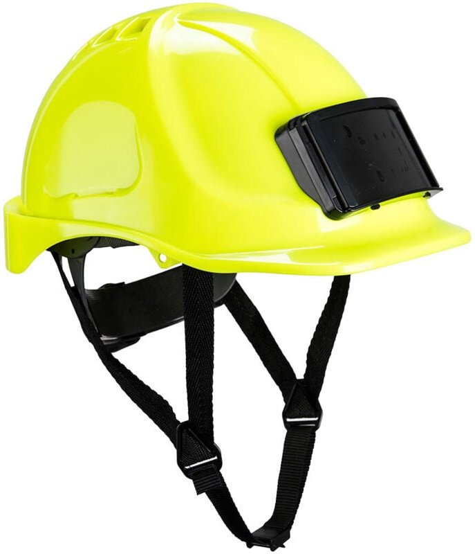 Endurance-Kopfhörer mit Badge-Halter Gelb