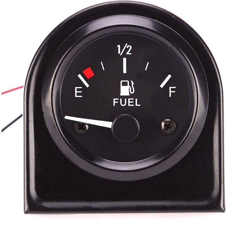 Digitale Kraftstoffstandsanzeige, 52 mm, universeller 12-V-Kraftstoff mit weißem Licht