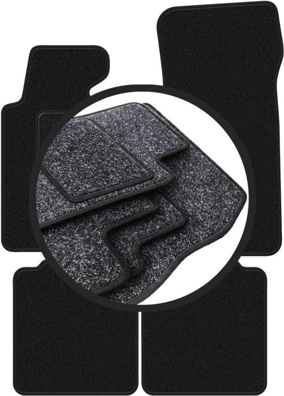 ANTHRA Autofußmatten für: BMW 7 E32 LANG (1986-1994)