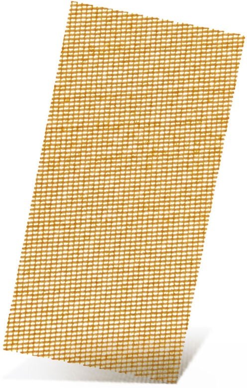 Thumbnail - Ultranet Klett-Schleifgitter, 186 x 93 mm, f. Schwingschleifer, Weißes Edelkorund (25 Stk.) K240 - Menzer